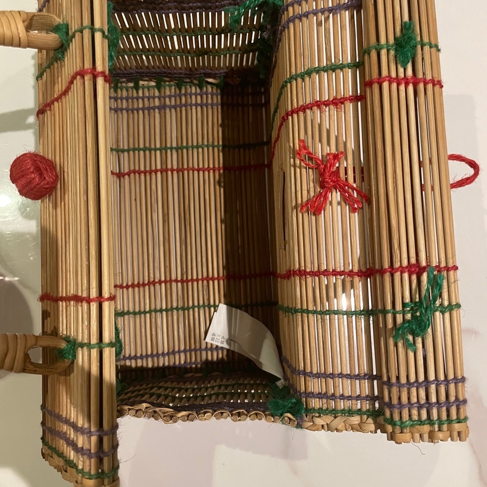 Stylish Jute Basket Bag - Picture 5 of 6